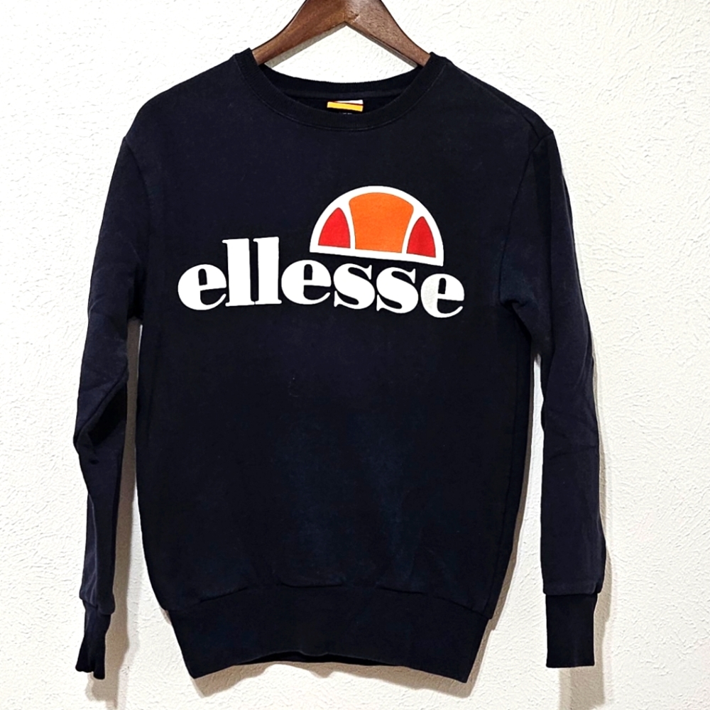Ellesse Graphic Crewneck Sweatshirt - XS